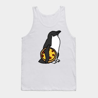 Cute Penguin with Pepperoni Pizza Tank Top